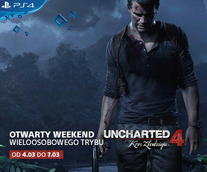 Otwarty weekend z "Uncharted 4: Kres Złodzieja"