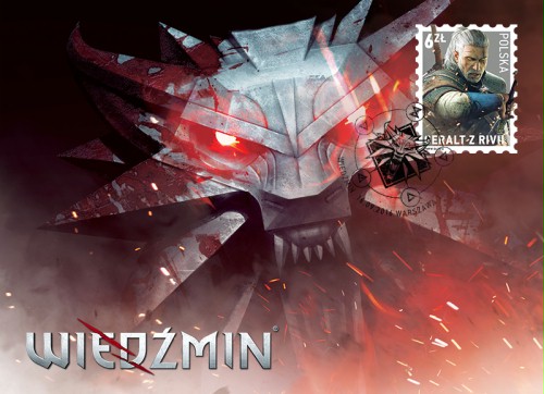 Poczta Polska wprowadza limitowane znaczki z Geraltem z Rivii