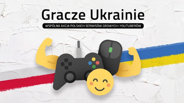 Wystartowała wspólna zbiórka #GraczeUkrainie