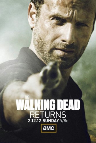 FOTO: Do kogo mierzy Rick Grimes z plakatu "Walking Dead"?