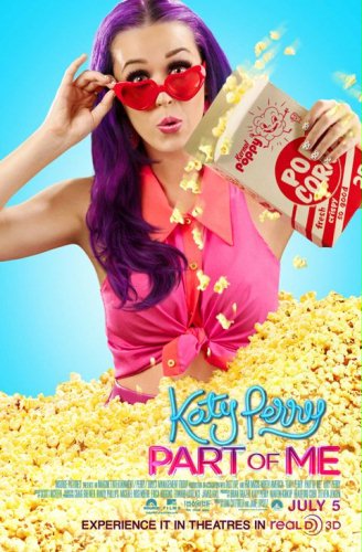 FOTO: Bardzo kolorowy plakat dokumentu "Katy Perry: Part of Me...