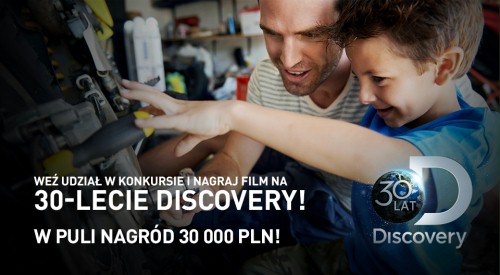 Konkurs z okazji 30-lecia Discovery. "Zawsze ciekawi. Ojciec i...