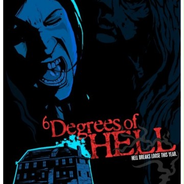 FOTO: Ręcznie rysowany plakat "Six Degrees of Hell" 
