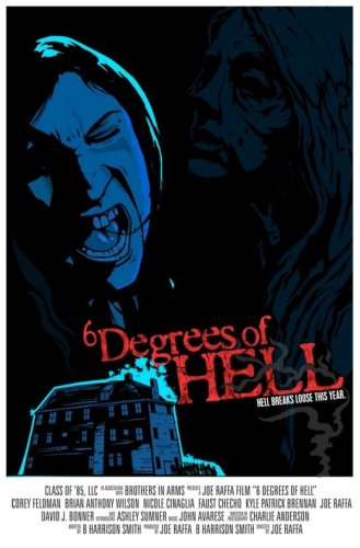 FOTO: Ręcznie rysowany plakat "Six Degrees of Hell" 