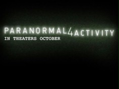 FOTO: Minimalistyczny plakat "Paranormal Activity 4"