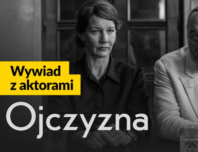 Sandra H&uuml;ller i Hanns Zischler o filmie "Ojczyzna"
