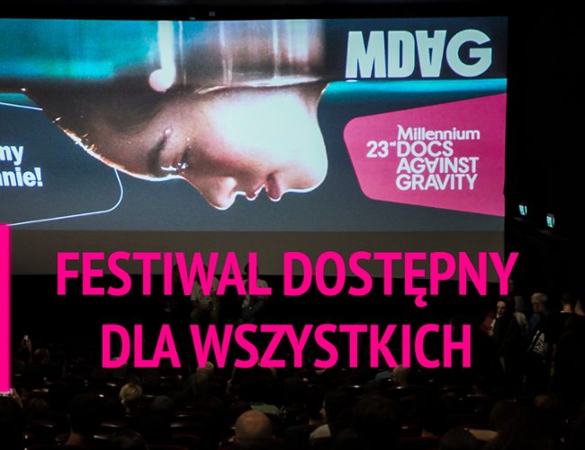 Festiwal dostępny dla wszystkich