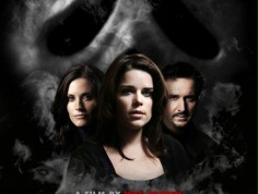 Mroczny plakat czwartej części "Krzyku"