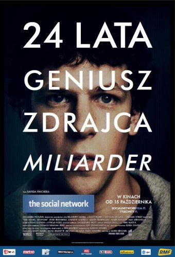 Zobacz polski plakat "Social Network"