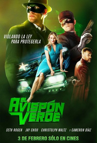 Kolejny plakat "The Green Hornet 3D"