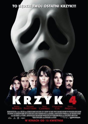 Zobacz polski plakat "Krzyku 4"
