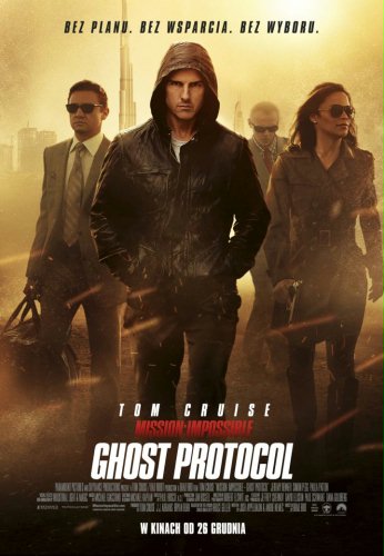 FOTO: Polski plakat "Mission: Impossible - Ghost Protocol"