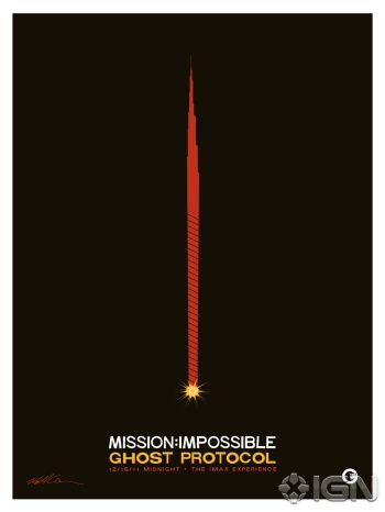 FOTO: Intrygujący plakat "Mission: Impossible 4"