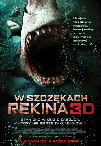 FOTO: Polski plakat "W szczękach rekina"