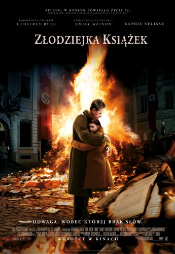 FOTO: "Złodziejka książek" na polskich plakatach