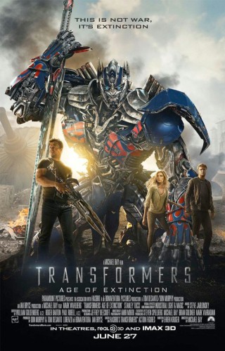 FOTO: To nie wojna. To zagłada. Nowy plakat "Transformers 4"