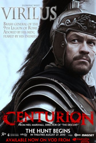 Seria plakatów z bohaterami "Centuriona"