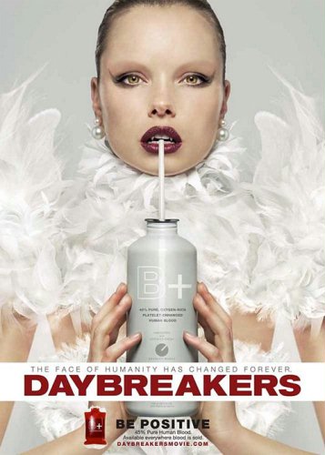 Cudnie pozytywny plakat "Daybreakers - Świt"