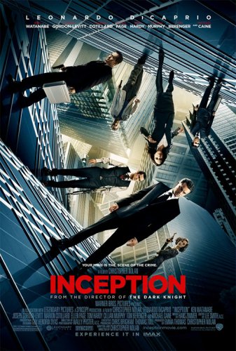 IMAX-owy zakręcony plakat "Incepcji"