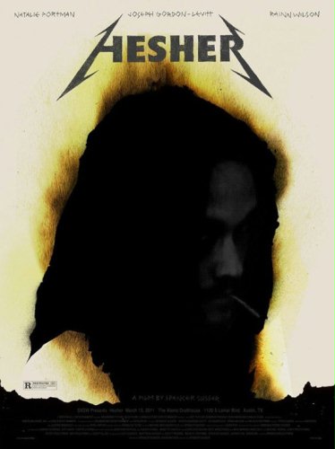 FOTO: Wypalony plakat filmu "Hesher"