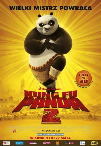FOTO: Polski plakat "Kung Fu Panda 2"