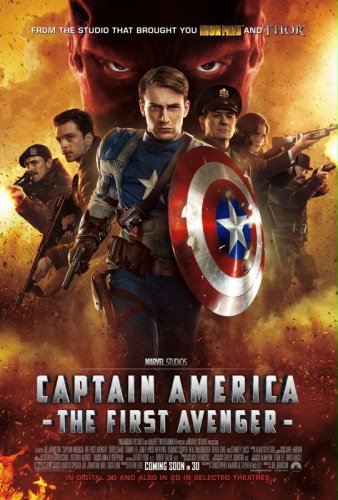 FOTO: Brytyjski plakat "Kapitana Ameryki"