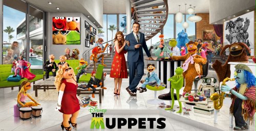 FOTO: Kolorowy zawrót głowy na nowych plakatach "The Muppets"
