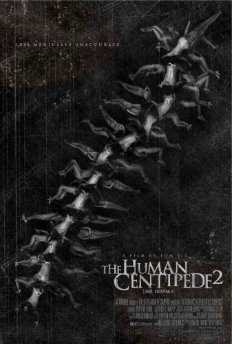 FOTO: Szokująco pomysłowy plakat "Ludzkiej stonogi 2"