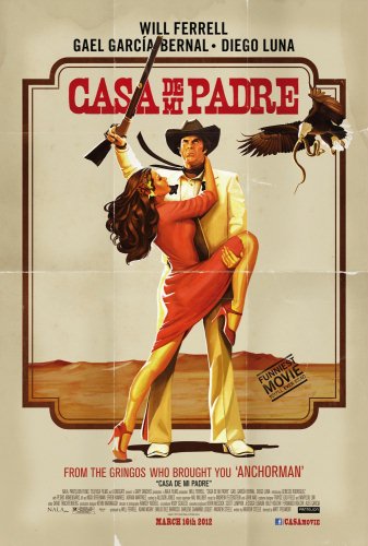 FOTO: Will Ferrell i orzeł na dwóch plakatach "Casa de mi padre"
