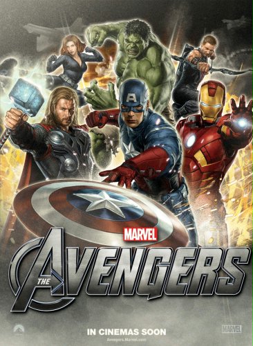 FOTO: Pulpowy plakat "Avengers 3D"