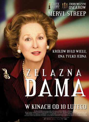 PREMIERA: Polski plakat "Żelaznej Damy"