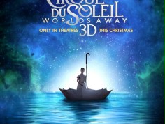 FOTO: James Cameron i reżyser "Shreka" wskazują na plakat "Cirque...