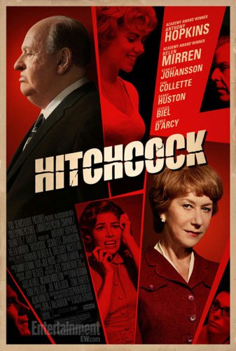 FOTO: Oldschoolowa czerwień plakatu "Hitchcocka"