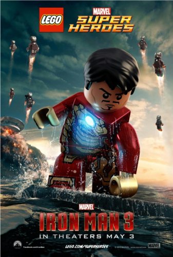 FOTO: Lego buduje repliki plakatów "Iron Mana 3"