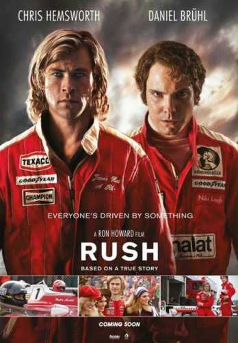 FOTO: Chris Hemsworth z pole position na dwóch plakatach "Rush"