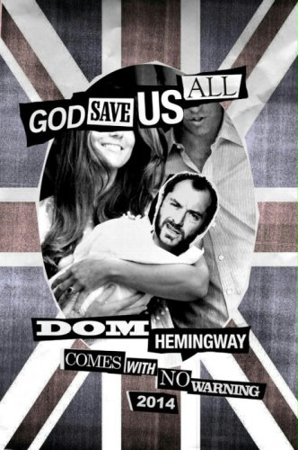 FOTO: Małpa i Jude Law na plakatach "Dom Hemingway"