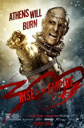 FOTO: Kolejny plakat "300: Początek imperium" zapowiada pożar...