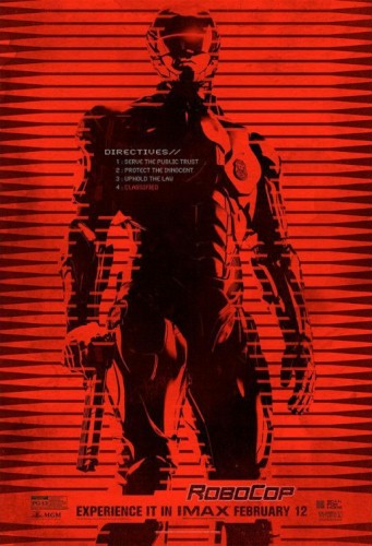 FOTO: Plakat retro "Robocopa" zapowiada film w kinach IMAX
