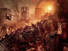 FOTO: Ogon zniszczenia na nowym plakacie "Godzilli"