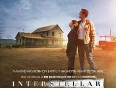 FOTO: Rustykalny plakat "Interstellar"