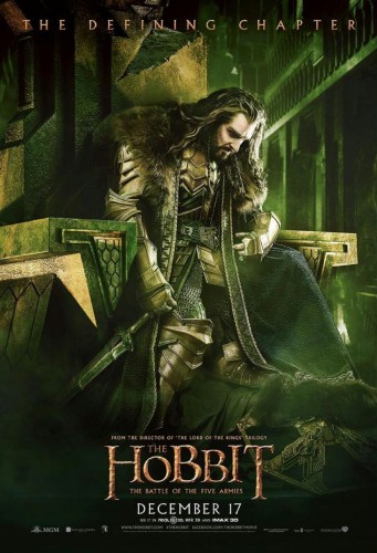 Festiwal plakatów do "Hobbita: Bitwy Pięciu Armii" wciąż trwa