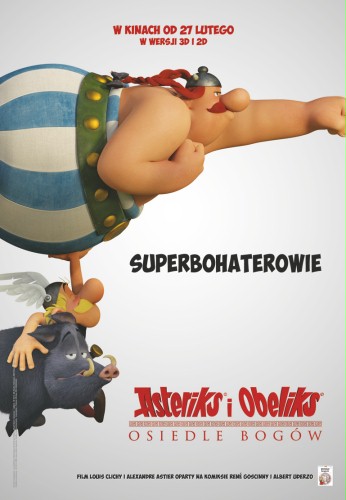 PREMIERA: Zwariowane polskie plakaty animacji "Asteriks i...
