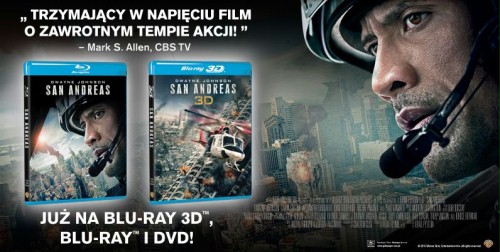 Premiery "San Andreas" i "Ekipy" na Blu-ray i DVD