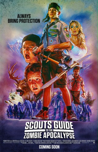 BIULETYN: Plakat "Scouts Guide to the Zombie Apocalypse"