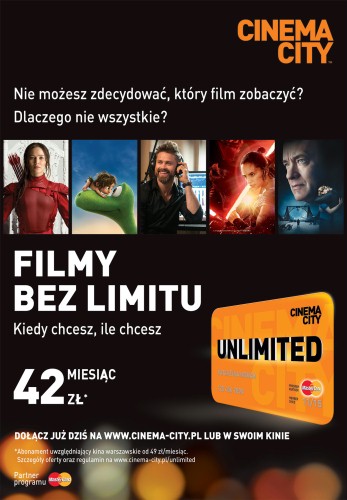 Rewolucja w sieci kin Cinema City!