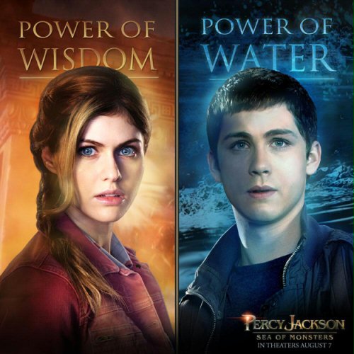 FOTO: Siła wody i wiedzy na nowych plakatach "Percy'ego Jacksona"