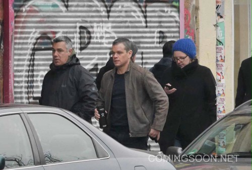 FOTO: Jason Bourne łapie taksówkę w Berlinie