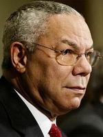 Colin Powell / Prowadząca program