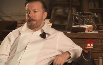 Muppety: Poza prawem - Klip Ricky Gervais i Muppety