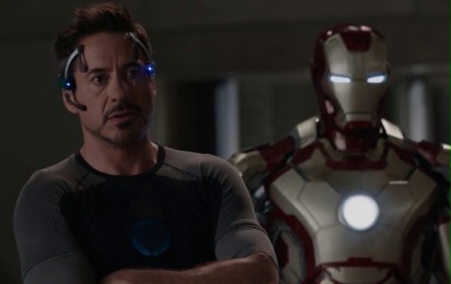 Iron Man 3 - Fragment Tony Stark na skraju załamania nerwowego